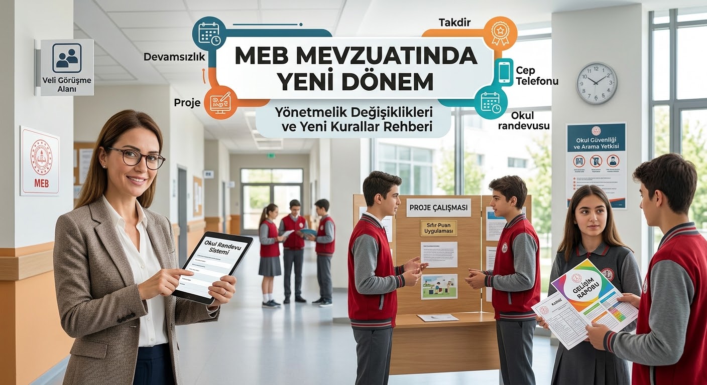 MEB Yönetmeliğinde Yeni Dönem: Son Mevzuat Değişiklikleri ve Okullardaki Yeni Kurallar